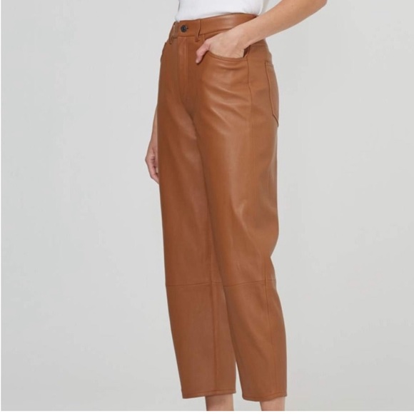 Citizens of Humanity - Calista Curve Jeans in Brandy Leather - Picture 3 of 5
